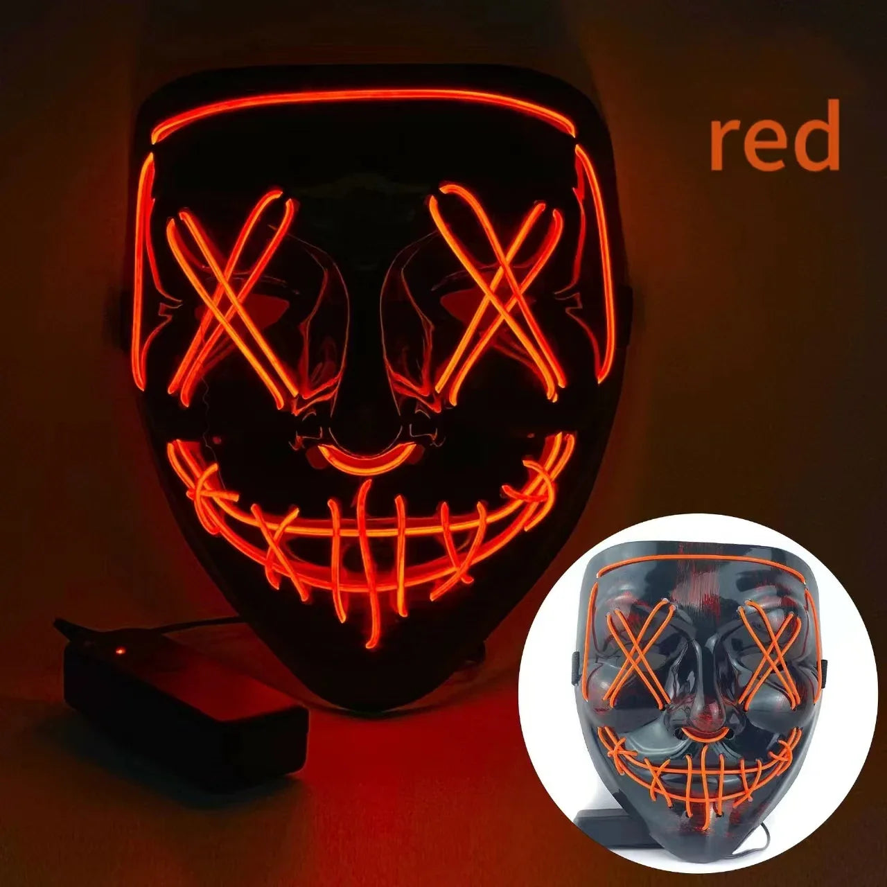 Wireless Glow In The Dark Mask