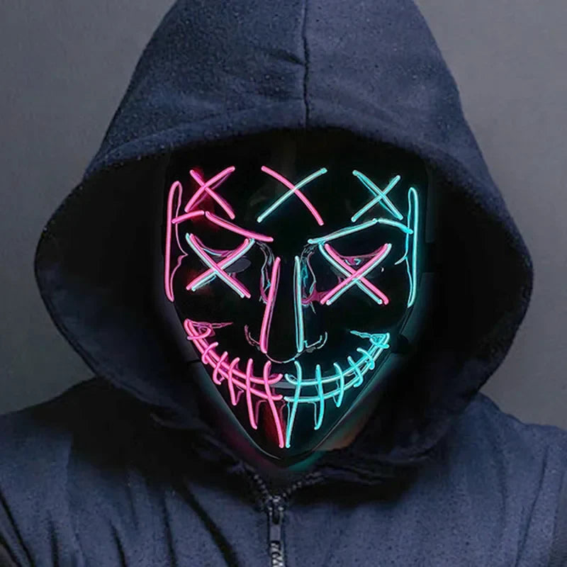 Wireless Glow In The Dark Mask