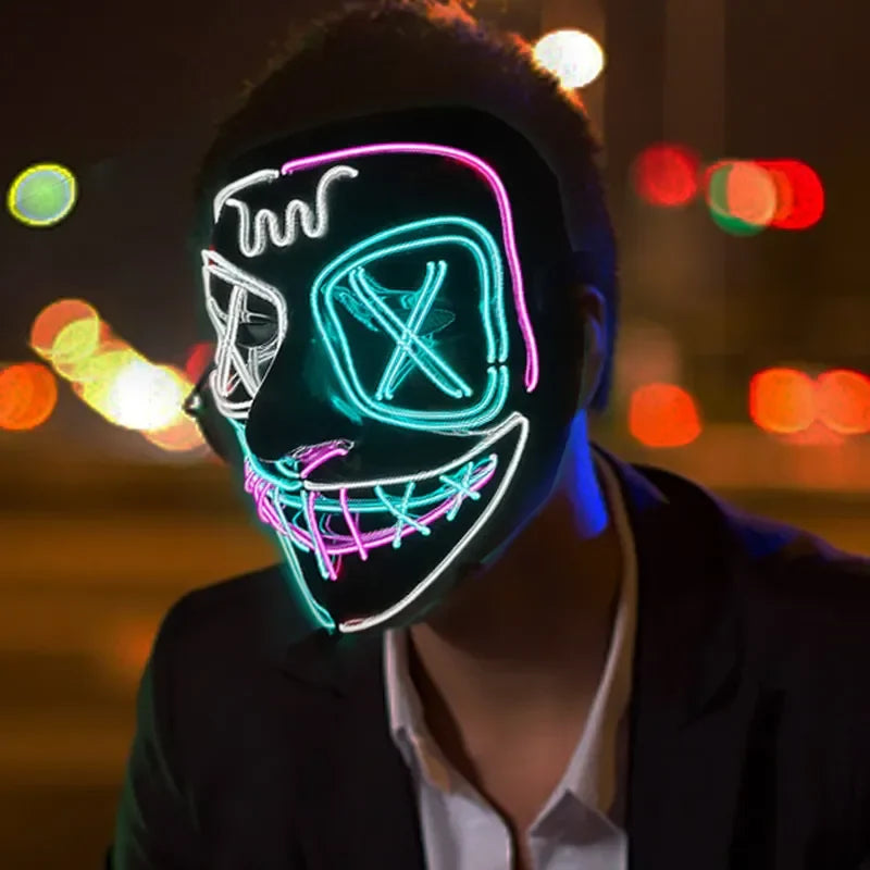 Wireless Glow In The Dark Mask