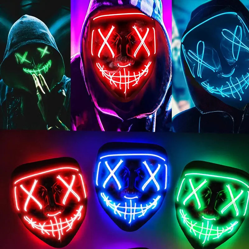 Wireless Glow In The Dark Mask